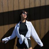 Handmade 100% Muslin Cotton Shirt For Women, Double Gauze Blouse, Cotton Loungewear Oversized Fit, Relaxed Fit Blouse, Green Muslin Shirt